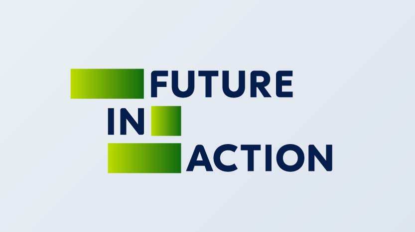 CEMEX Strategie Future in Action : CO<sub>2</sub>-Emissionen bis 2030 im Vergleich zum Referenzjahrs 1990 um 40 % senken. Ab 2050 will CEMEX ausschließlich CO<sub>2</sub>-neutralen Beton anbieten.