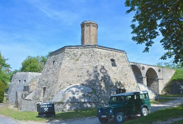 Die Erfindung des Rumford-Ofens erleichterte die Verarbeitung des Kalksteins.  Foto: © Museumspark Rüdersdorf